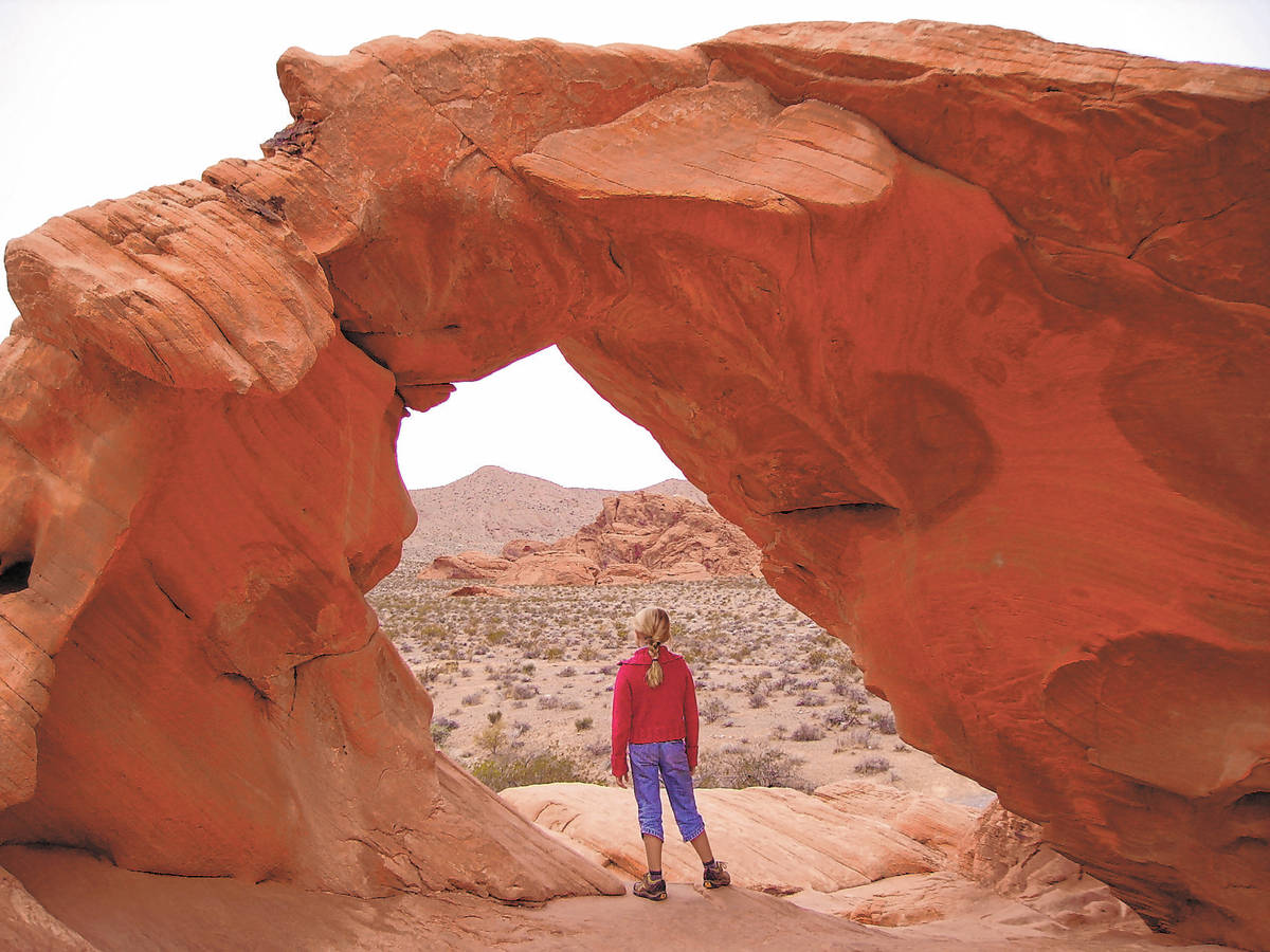 There are many wonderful formations you can easily see while on a visit to Valley of Fire State ...