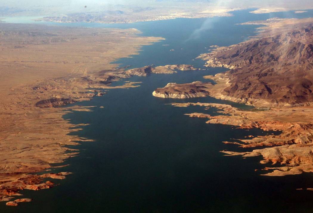 Lake Mead Recreation Area near Arizona. (Bizuayehu Tesfaye/Las Vegas Review-Journal) @bizutesfaye