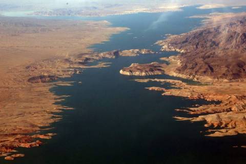 Lake Mead Recreation Area near Arizona. (Bizuayehu Tesfaye/Las Vegas Review-Journal) @bizutesfaye