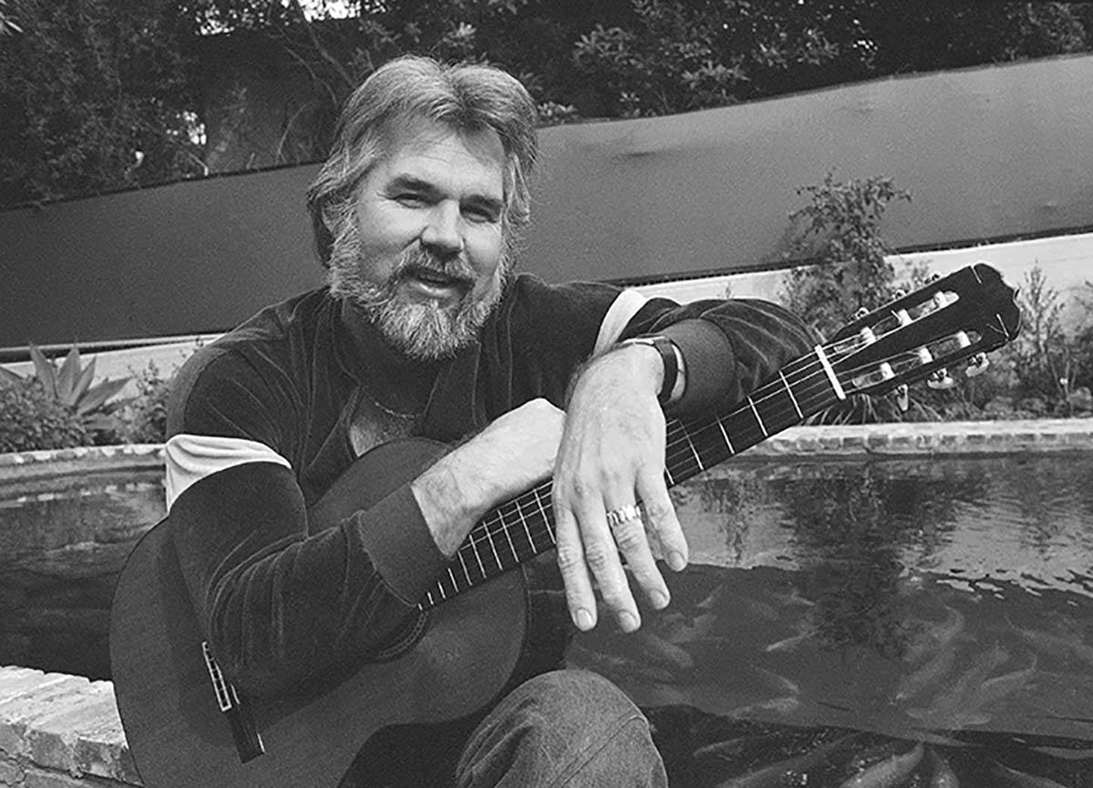 This Feb. 20, 1978 file photo shows Kenny Rogers at his home in Brentwood, Calif. Rogers, who ...