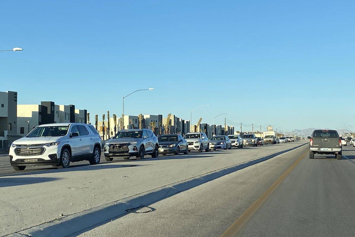 St. Rose Parkway westbound to Executive Airport Drive southbound will see another left turn lan ...