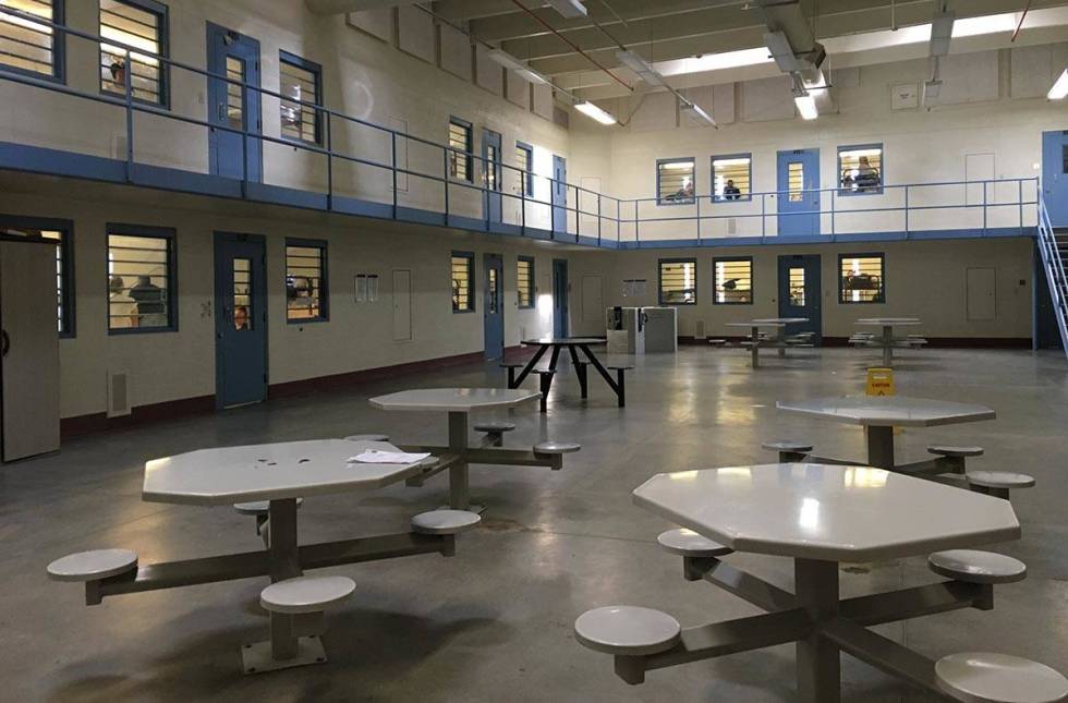 A recreational area for inmates at Florence McClure Women's Correctional Center is pictured. Cr ...