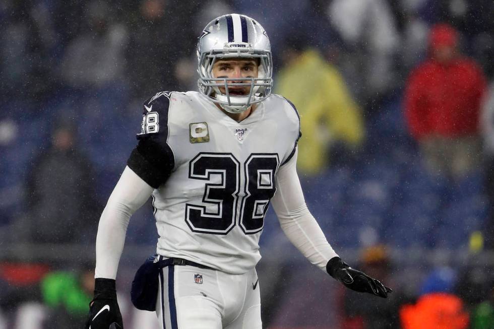Dallas Cowboys strong safety Jeff Heath during an NFL football game against the New England Pat ...
