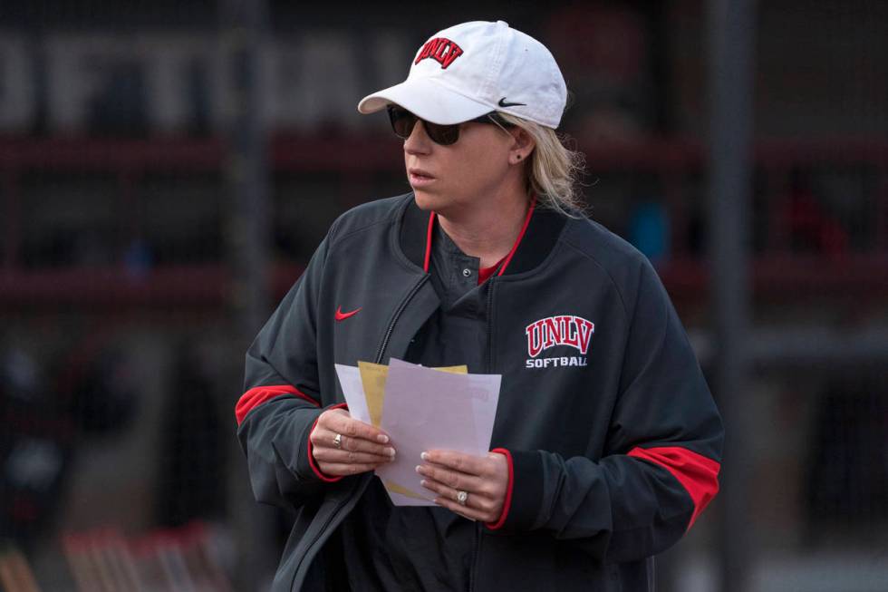 UNLV softball coach Kristie Fox led her team to a 21-5 start, tied for second best in school hi ...