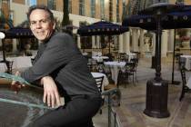 Chef Thomas Keller poses for a portrait at Bouchon in the Venetian in Las Vegas Thursday, Jan. ...