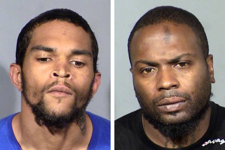 Marcus Woodson, left, and Willie Wells (Las Vegas Metropolitan Police Department)