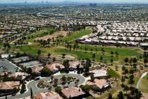 A view of Sun City Summerlin is seen Friday, March 27,2015. The mastered planned community lo ...