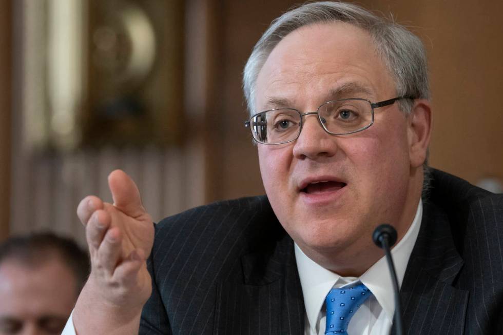 Interior Secretary David Bernhardt, seen in 2019. (AP Photo/J. Scott Applewhite)