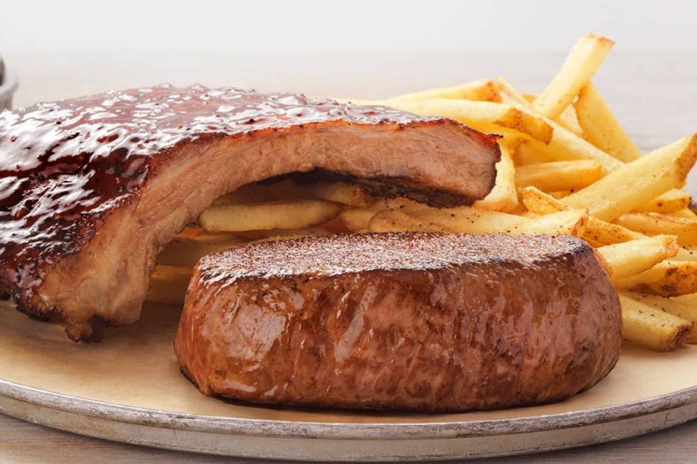 Victoria's Filet & Ribs at Outback Steakhouse. (Outback Steakhouse)