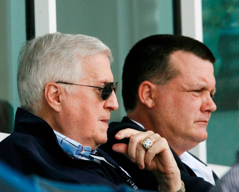 FILE - In this March 11, 2008, file photo, New York Yankees principal owner George Steinbrenner ...