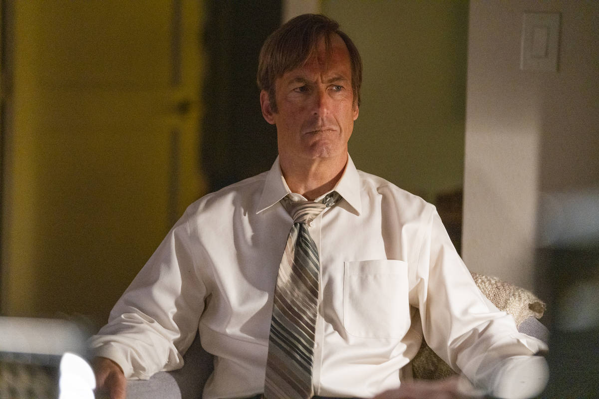 Bob Odenkirk as Jimmy McGill - Better Call Saul _ Season 5, Episode 9 - Photo Credit: Greg Lewi ...