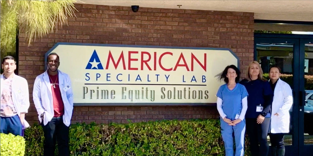 American Specialty Lab employees are pictured. (Photo courtesy of American Specialty Lab)