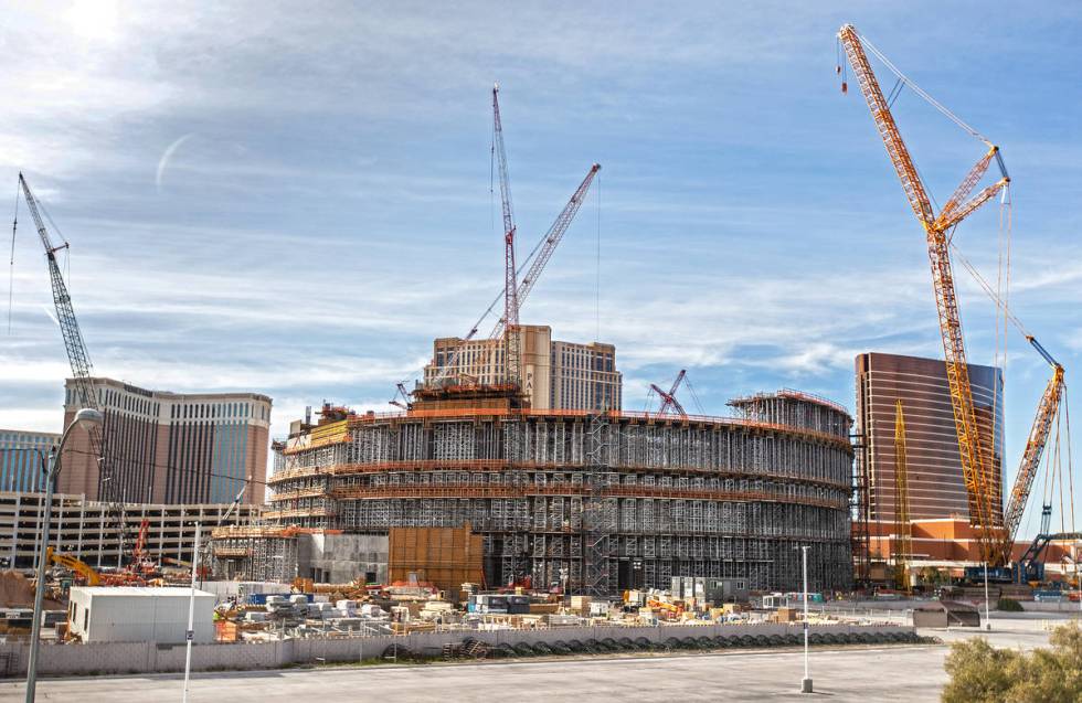 The entity building the MSG Sphere in Las Vegas has spun off from its parent company, Madison S ...