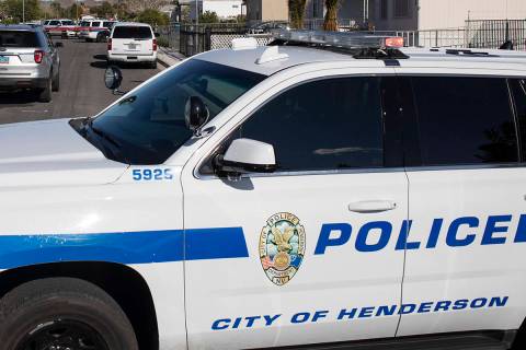 Henderson Police Department (Ellen Schmidt/Las Vegas Review-Journal) @ellenkschmidt_