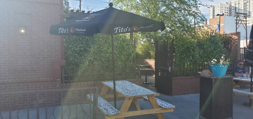 A table is set up for pickup orders at 7th & Carson. (Liam Dwyer)