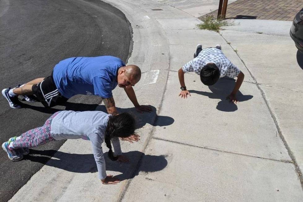 Spring Valley High students participated in a virtual fire drill Thursday during distance learn ...