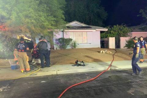 Firefighters responded to a fire Thursday, April 30, 2020, in the 2900 block of Gilmary Avenue, ...