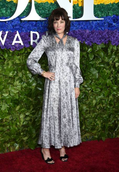 Natasha Gregson Wagner arrives at the 73rd annual Tony Awards at Radio City Music Hall on Sunda ...