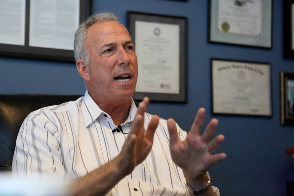 Clark County District Attorney Steve Wolfson. (Michael Quine/Las Vegas Review-Journal)