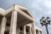 The exterior of the Supreme Court of Nevada in Carson City. (Benjamin Hager/Las Vegas Review-Jo ...