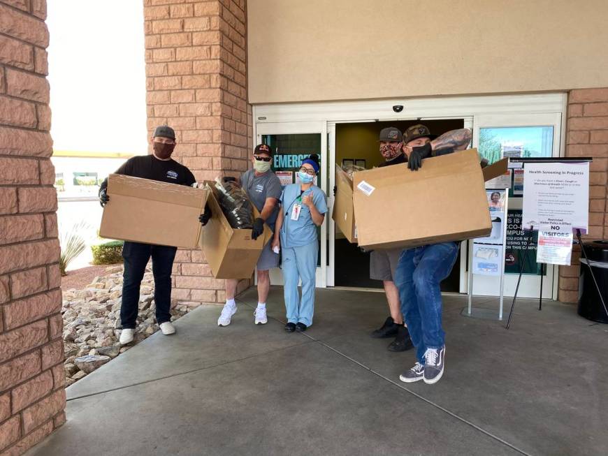 American Adventure Tours owner Rick Wyatt and his employees have donated masks and face shields ...