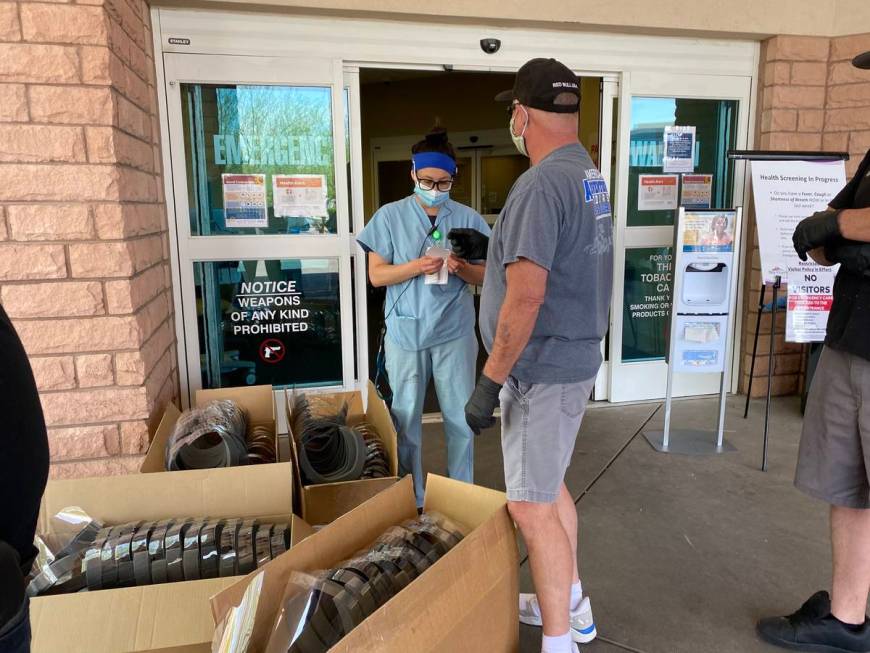 American Adventure Tours owner Rick Wyatt and his employees have donated masks and face shields ...