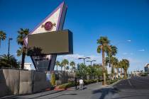 The Hard Rock Hotel in Las Vegas, Monday, April 13, 2020. (Rachel Aston/Las Vegas Review-Journa ...