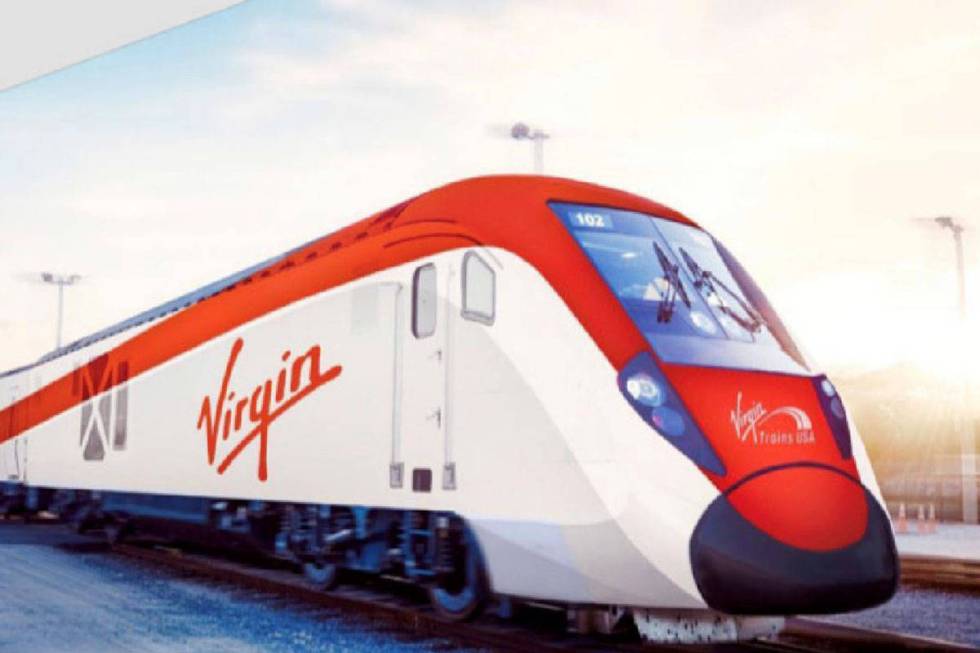 Virgin Trains Las Vegas propuso la construcción de una estación al sur del Strip de Las Vegas ...