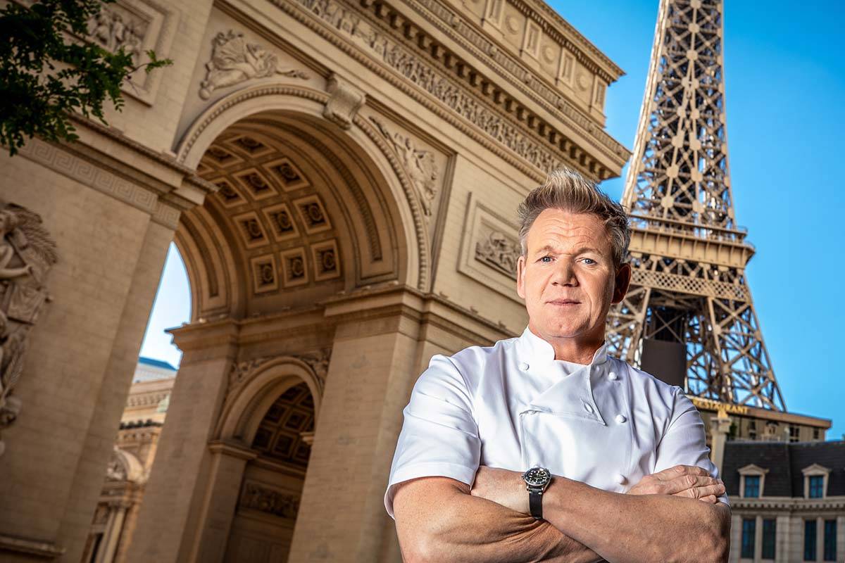 Gordon Ramsay Steak at Paris Las Vegas will reopen June 18. (Kabik/Retna Digital)