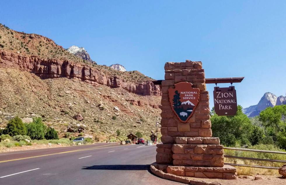 Zion National Park in Utah (Las Vegas Review-Journal)