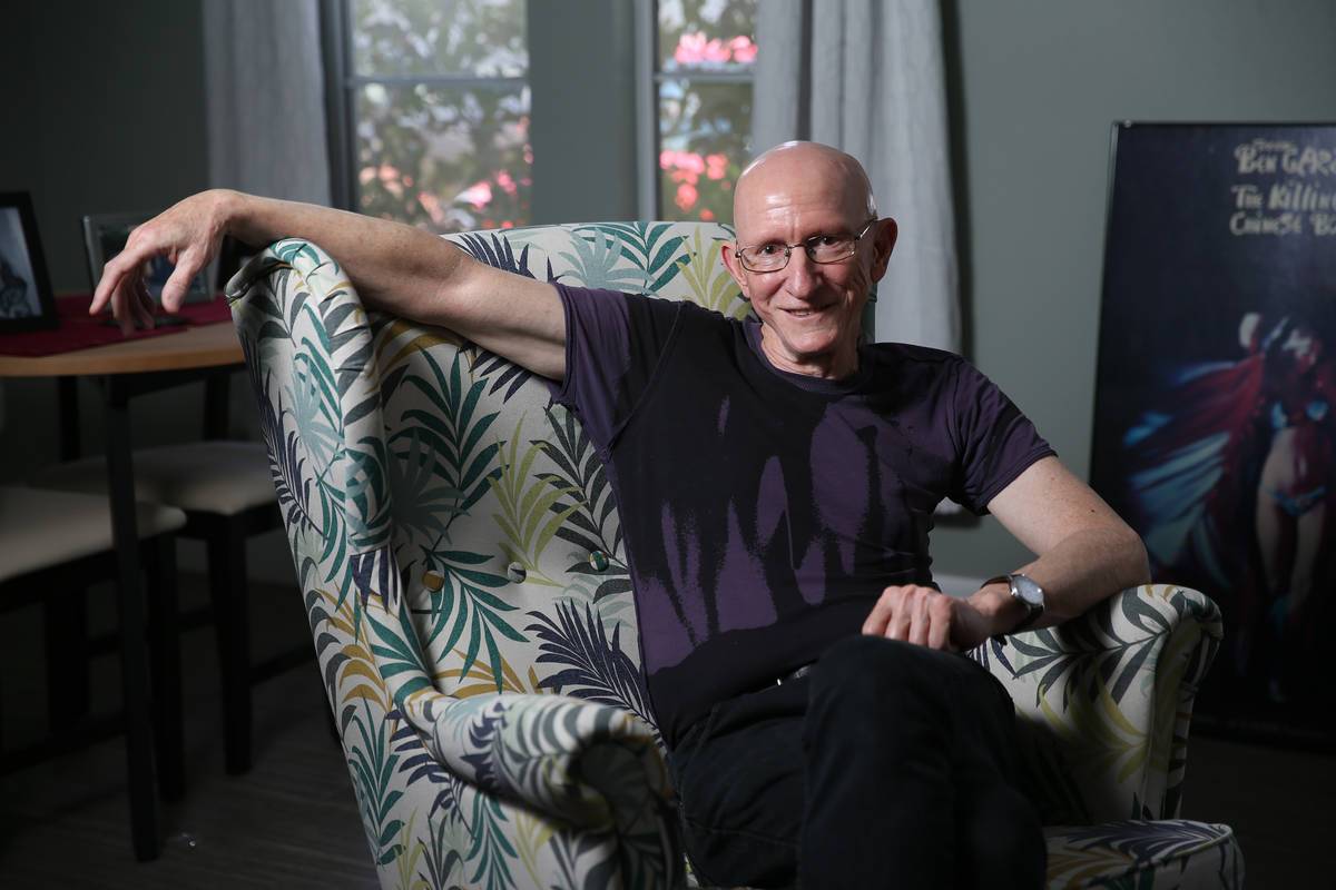 Filmmaker Jeff Lipsky at his home in Las Vegas, Wednesday, June 5, 2019. (Erik Verduzco / Las V ...