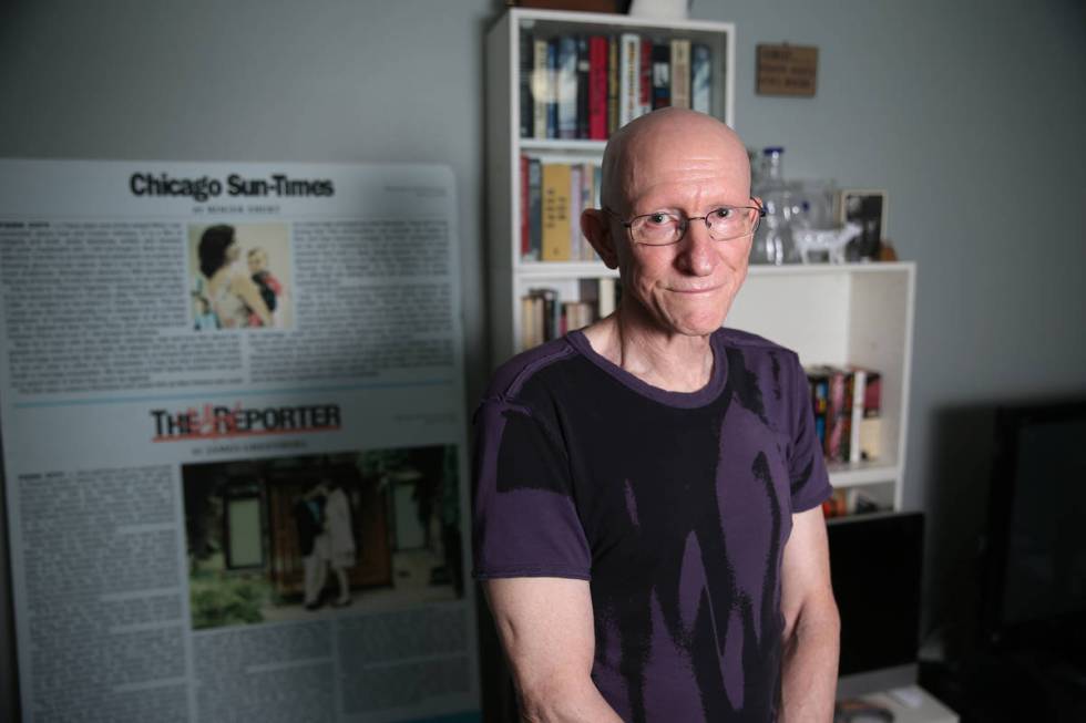 Filmmaker Jeff Lipsky at his home in Las Vegas, Wednesday, June 5, 2019. (Erik Verduzco / Las V ...