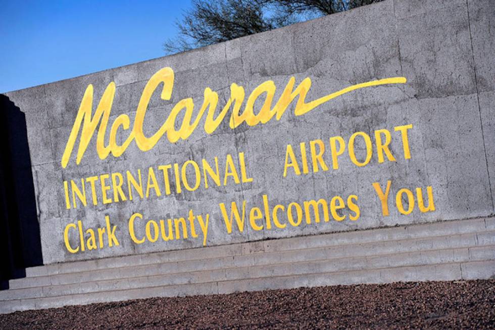 McCarran International Airport in Las Vegas (Las Vegas Review-Journal)