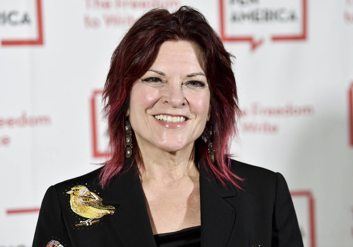 FILE - In this May 22, 2018, file photo, Rosanne Cash attends the 2018 PEN Literary Gala in New ...