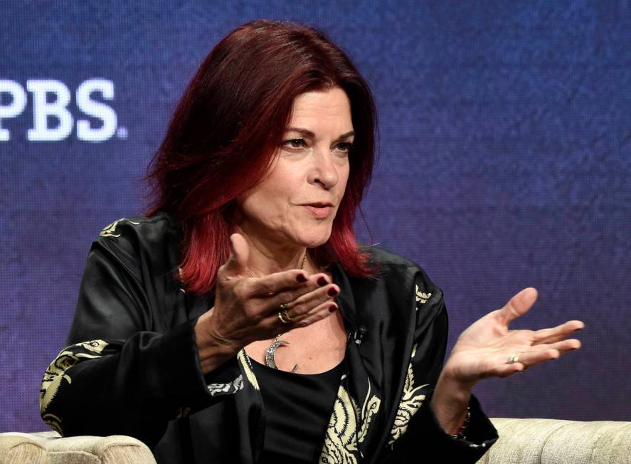 FILE - In this July 29, 2019, file photo, Rosanne Cash, a participant in the upcoming PBS docum ...