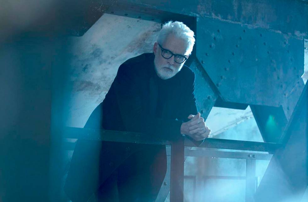 This image released by FOX shows John Slattery in a scene from "NEXT," premiering thi ...