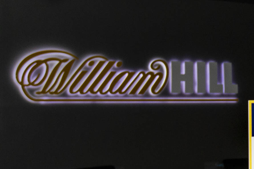 William Hill sportsbook at the SLS. Monday, April 15, 2019, in Las Vegas. (L.E. Baskow/Las Vega ...