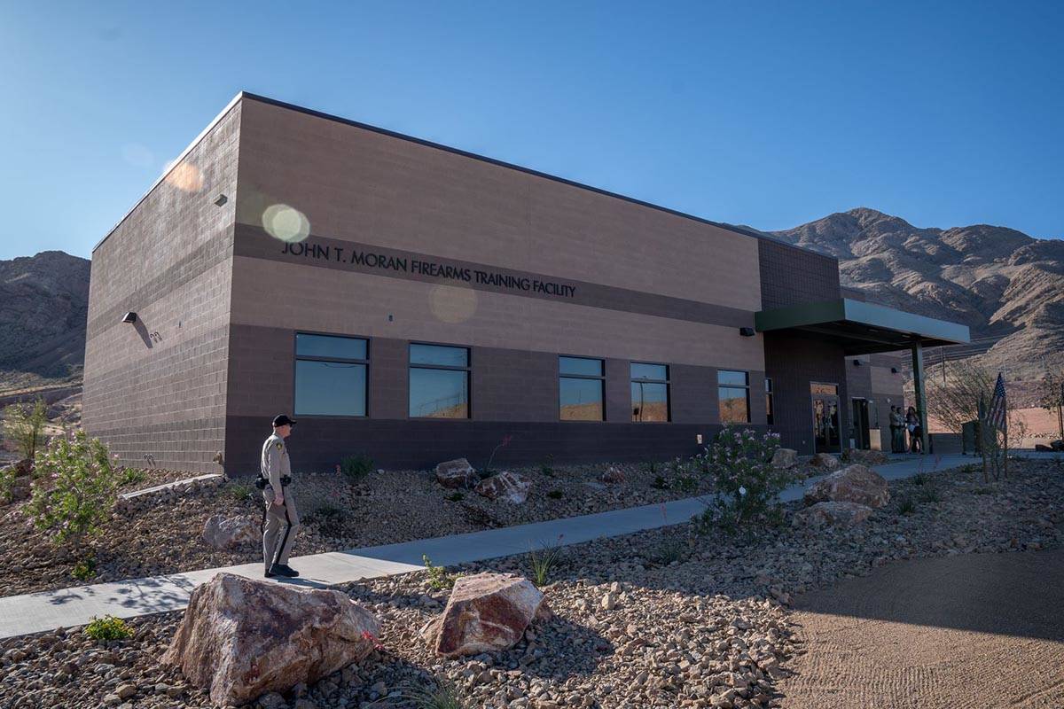 The John Moran Firearms Training Facility, 7600 E. Carey Ave. in North Las Vegas. (Las Vegas Me ...