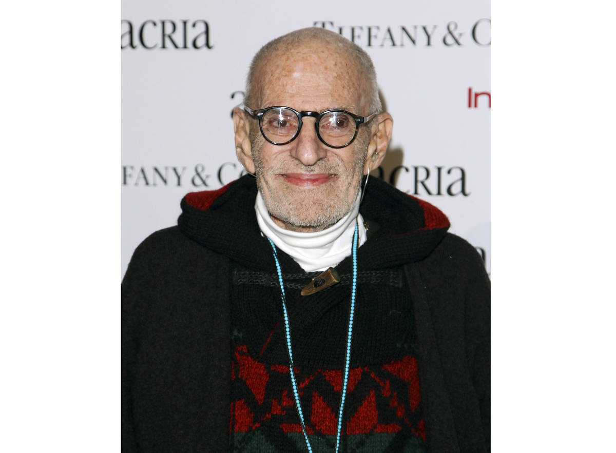 FILE - In this Dec. 10, 2014 file photo, playwright Larry Kramer attends Acria's 19th Annual Ho ...