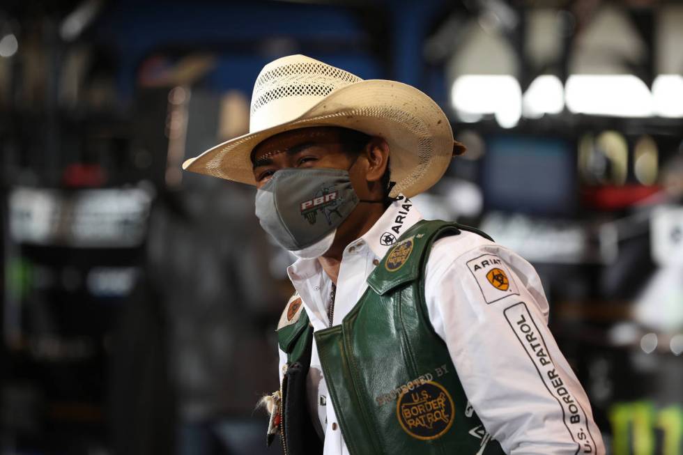 Keyshawn Whitehorse during the second round of the Guthrie Las Vegas Invintational Unleash The ...