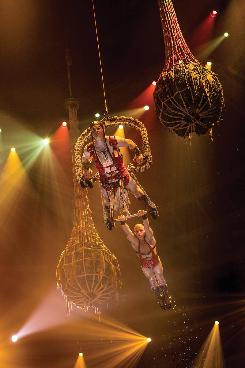 A scene from "Le Reve," the signature production at Wynn Las Vegas. (Tomasz Ross)