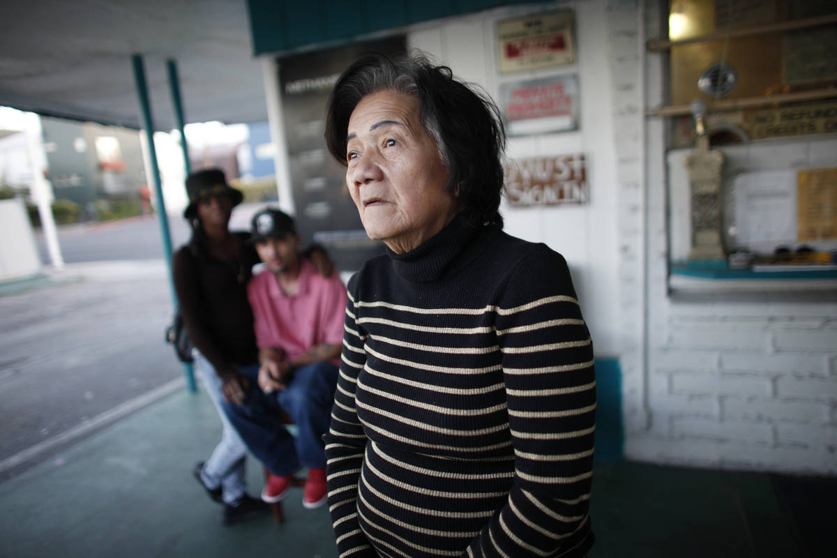 Wendy Yeh, former owner of the Safari Motel, was the only property owner in Las Vegas subject t ...