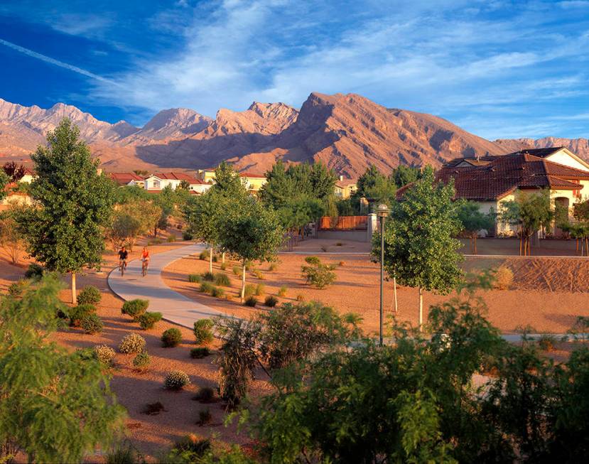 Summerlin Summerlin has more than 150 miles of landscaped paths connecting neighborhoods, exer ...