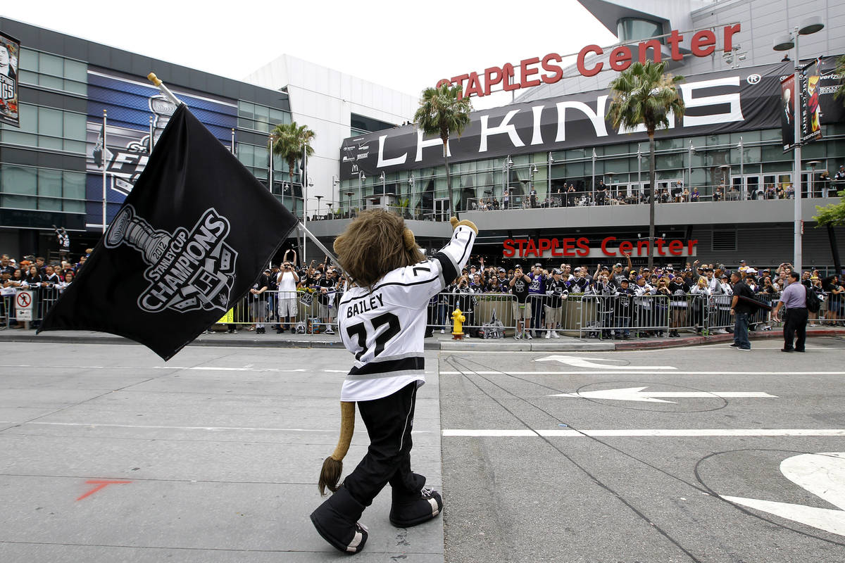 Staples Center in Los Angeles. June 14, 2012. (AP Photo/Jae C. Hong)