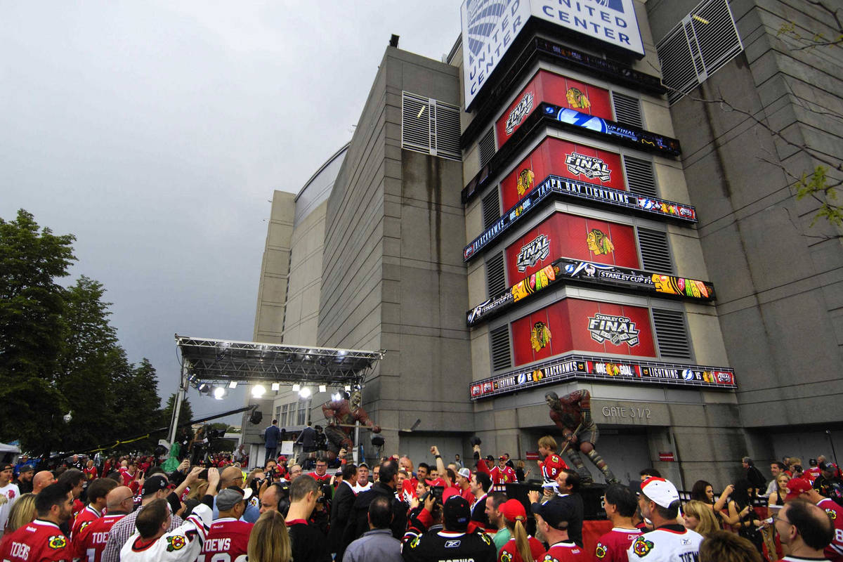 United Center in Chicago. June 8, 2015. John Starks/Daily Herald via AP, File)