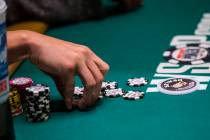 World Series of Poker at the Rio Convention Center in Las Vegas on Monday, June 24, 2019. (Chas ...