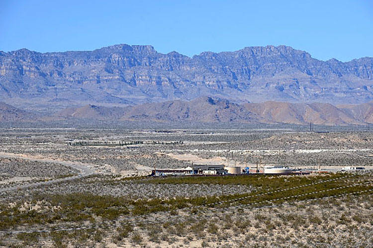 As part of a test to see how much water it should be allowed to pump, the Southern Nevada Water ...