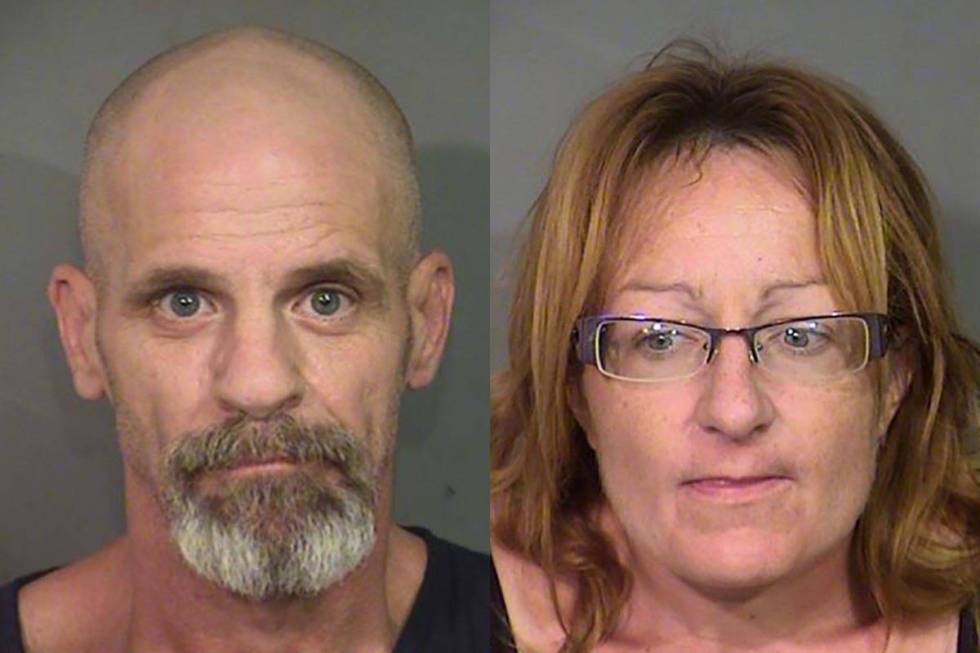 Charles Ausiello, 55, and Jolene Hibbs, 45, are sought on murder charges. (Las Vegas Metropolit ...