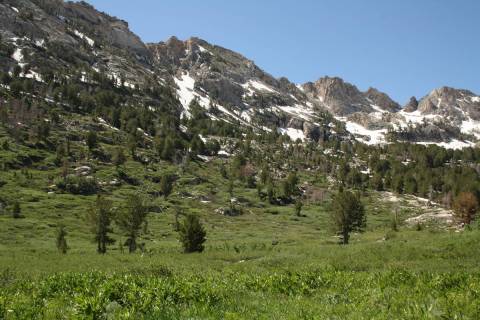 The Ruby Mountains Ranger District encompasses 450,000 acres and is managed by the Forest Servi ...