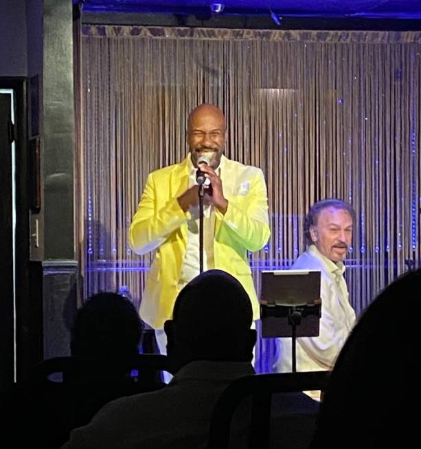 Eric Jordan Young and Philip Fortenberry are shown at The Vegas Room on Saturday, June 20, 2020 ...